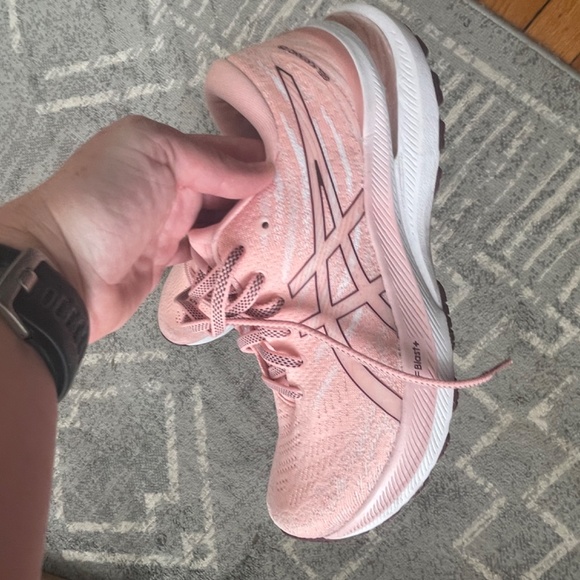 ASICS Gel kayono women’s frosted rose size 7 - Picture 2 of 4